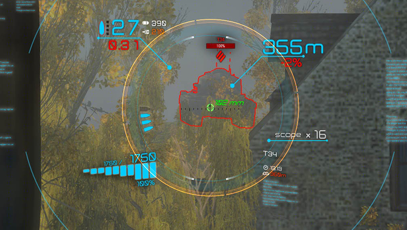 Корейский прицел для World of Tanks